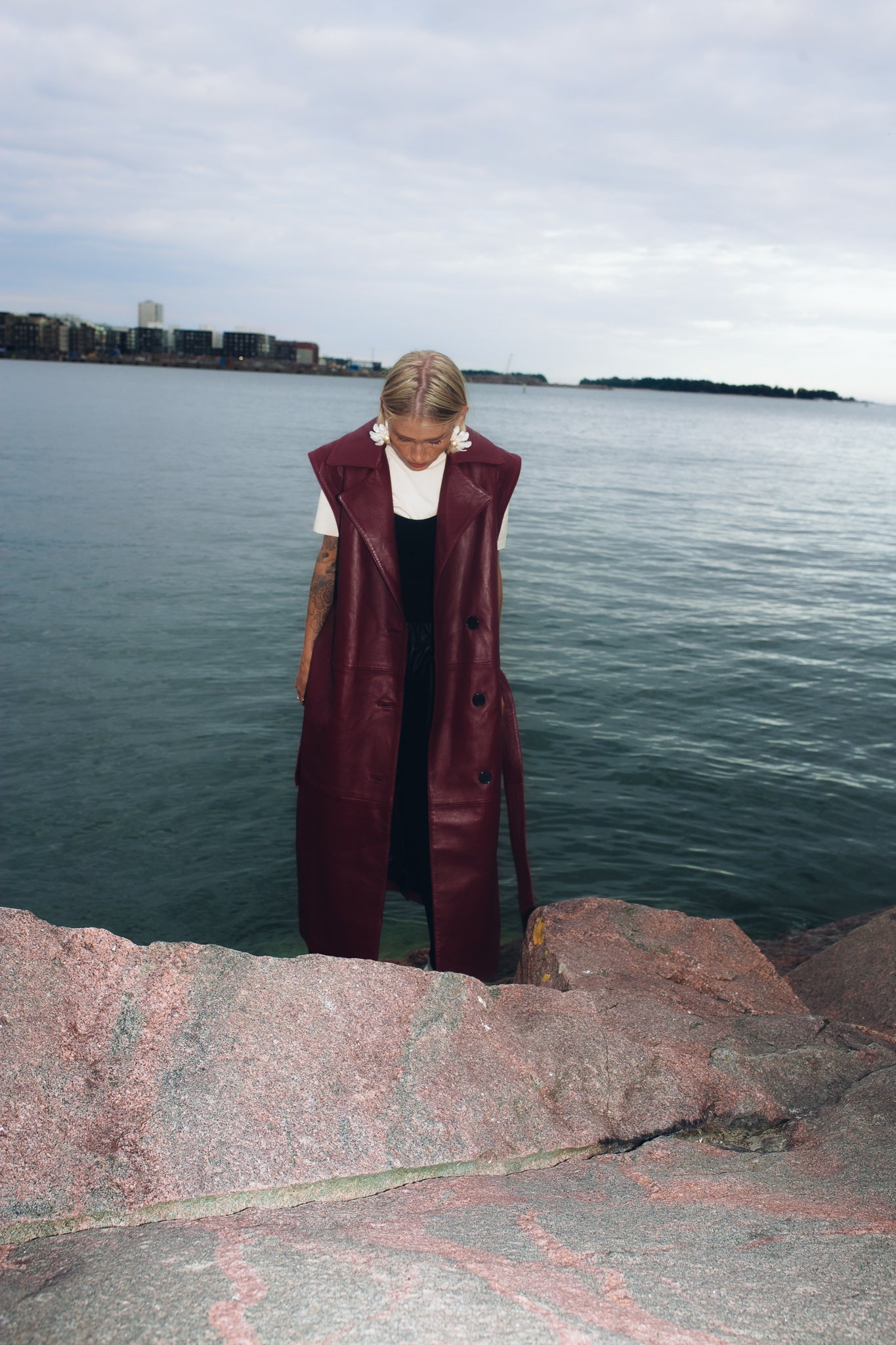 Marlene Trench Vest