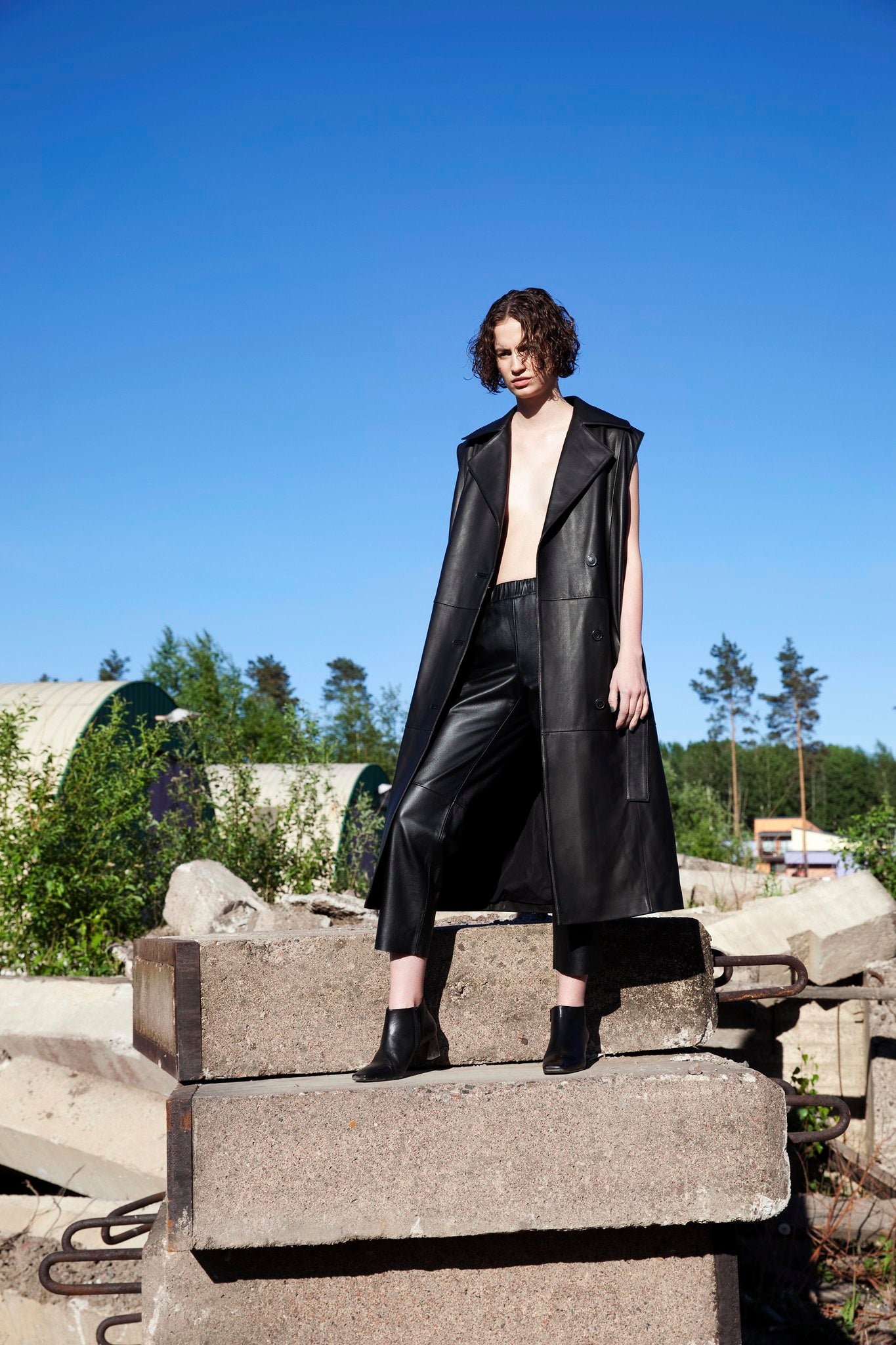 Marlene Trench Vest